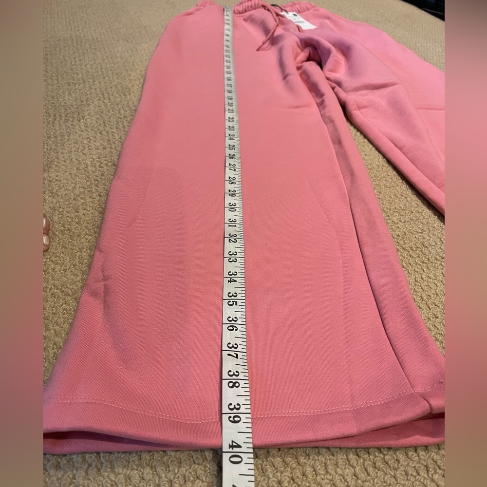 Zara long sleeve sweatsuit set with hoodie and wide legs size XS, S - Picture 4 of 6